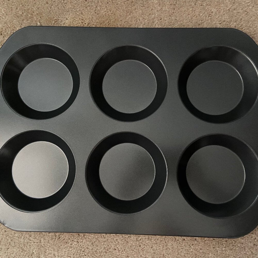 Wilton Nonstick 6-Cavity Mini Pie Tart Pastry Quiche Pan New